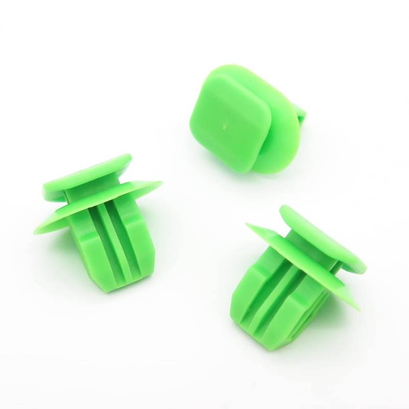 VVO Verschlüsse Kunststoff Heckklappenverkleidung Kofferraumdeckel Verschlüsse grün (10 Stück) von VVO