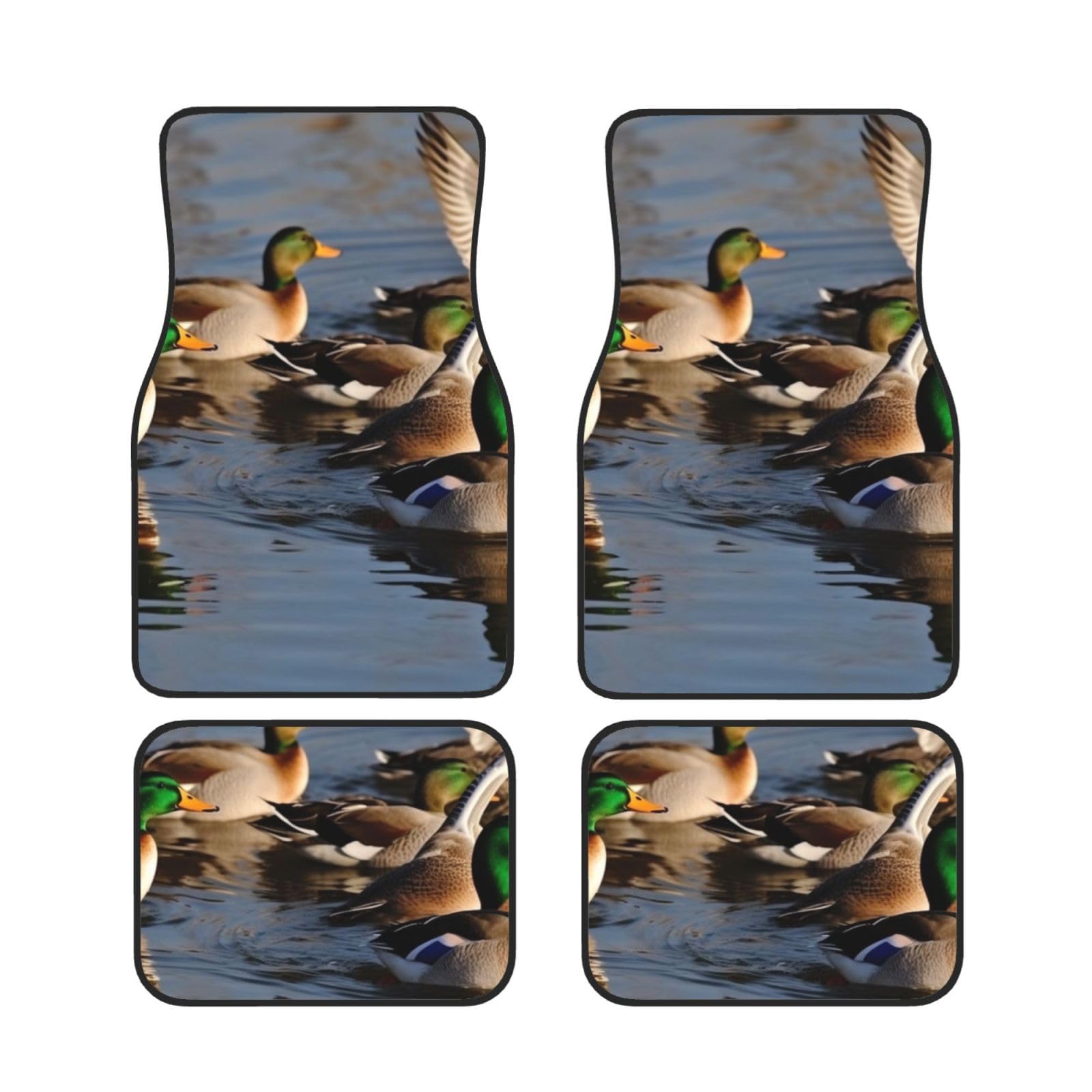 Mallard Ducks Bedruckte Auto Fußmatten Set 4-teilig | Fußmatten Schutz für Autos Komplette Sets | Rutschfeste & wasserdichte Automotive Fußmatten Mallard Ducks Bedruckte Auto Fußmatten Set 4-teilig | Fußmatten Schutz für Autos Komplette Sets | Rutschfeste & wasserdichte Automotive Fußmatten von VVTDESA