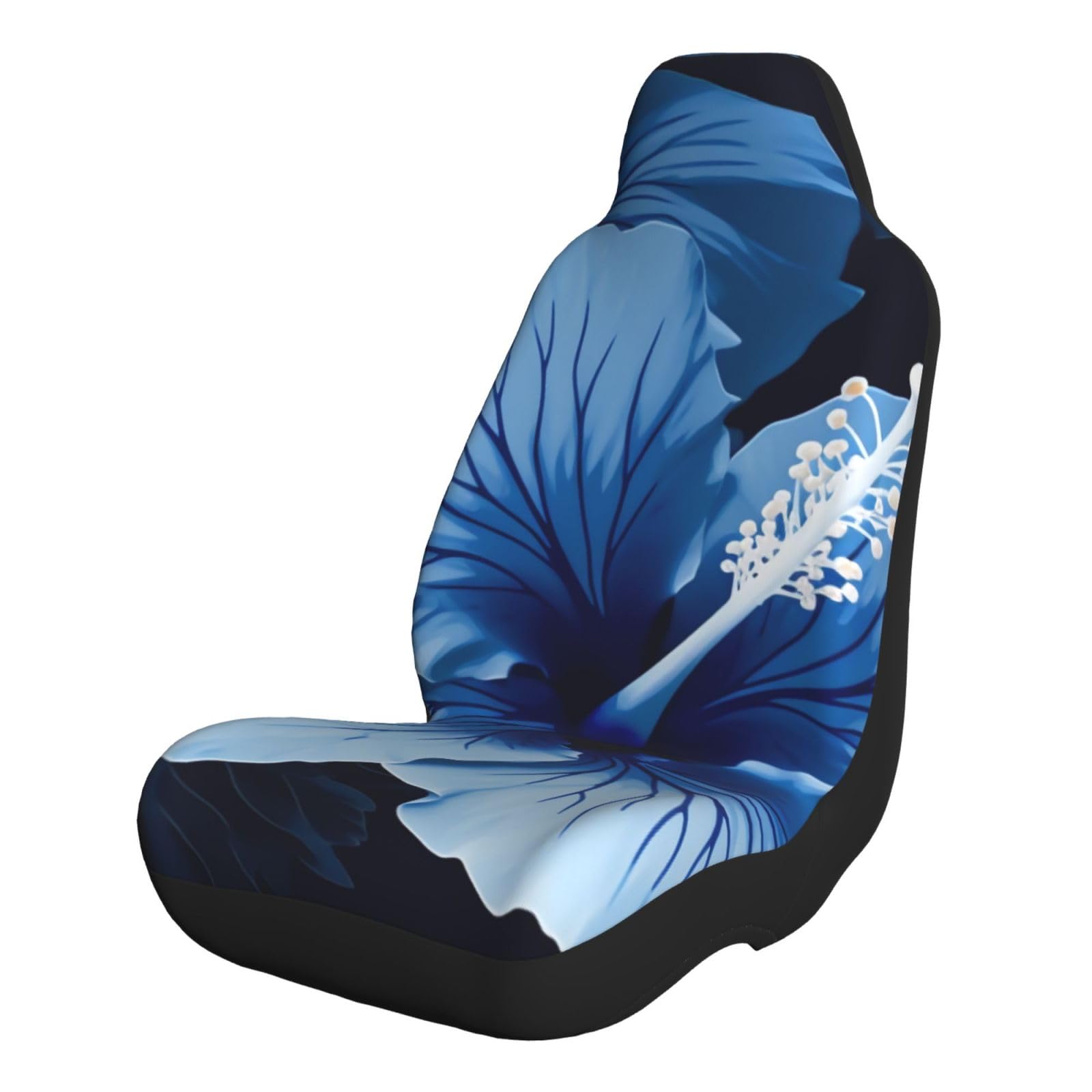 VVTDESA Autositzbezüge mit blauem Hibiskus, bedruckt, 1 Stück, schützen Sie Ihre Vordersitze und verbessern Sie Ihren Stil VVTDESA Autositzbezüge mit blauem Hibiskus, bedruckt, 1 Stück, schützen Sie Ihre Vordersitze und verbessern Sie Ihren Stil von VVTDESA