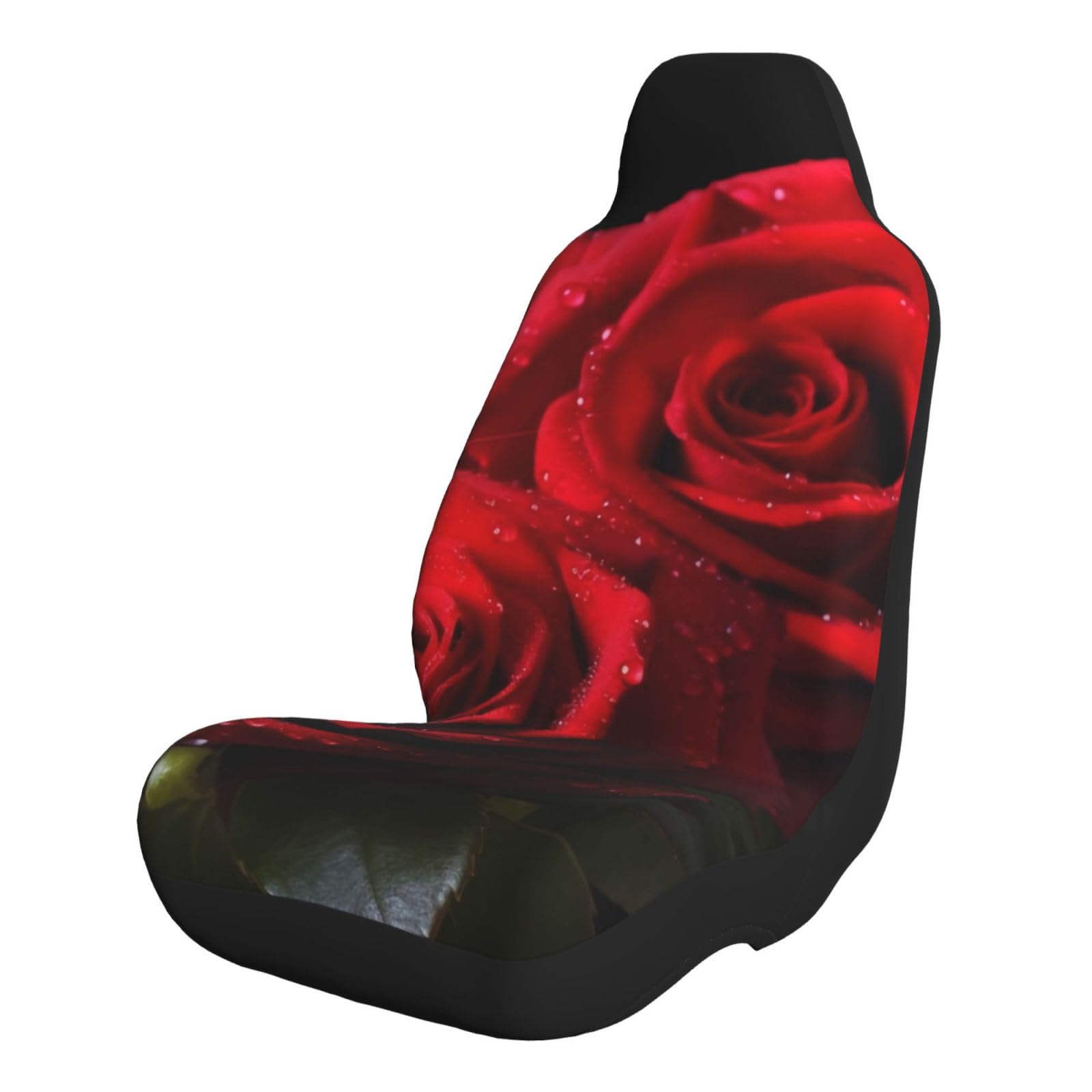 VVTDESA Bedruckte Autositzbezüge mit roten Rosen, 1 Stück, schützen Sie Ihre Vordersitze und verbessern Sie Ihren Stil VVTDESA Bedruckte Autositzbezüge mit roten Rosen, 1 Stück, schützen Sie Ihre Vordersitze und verbessern Sie Ihren Stil von VVTDESA