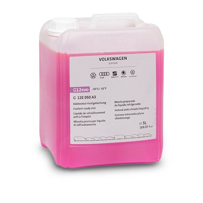 VW 5L Kühlerfrostschutz G12EVO Fertig-mix -35°C [Hersteller-Nr. G12E050A3] von VW