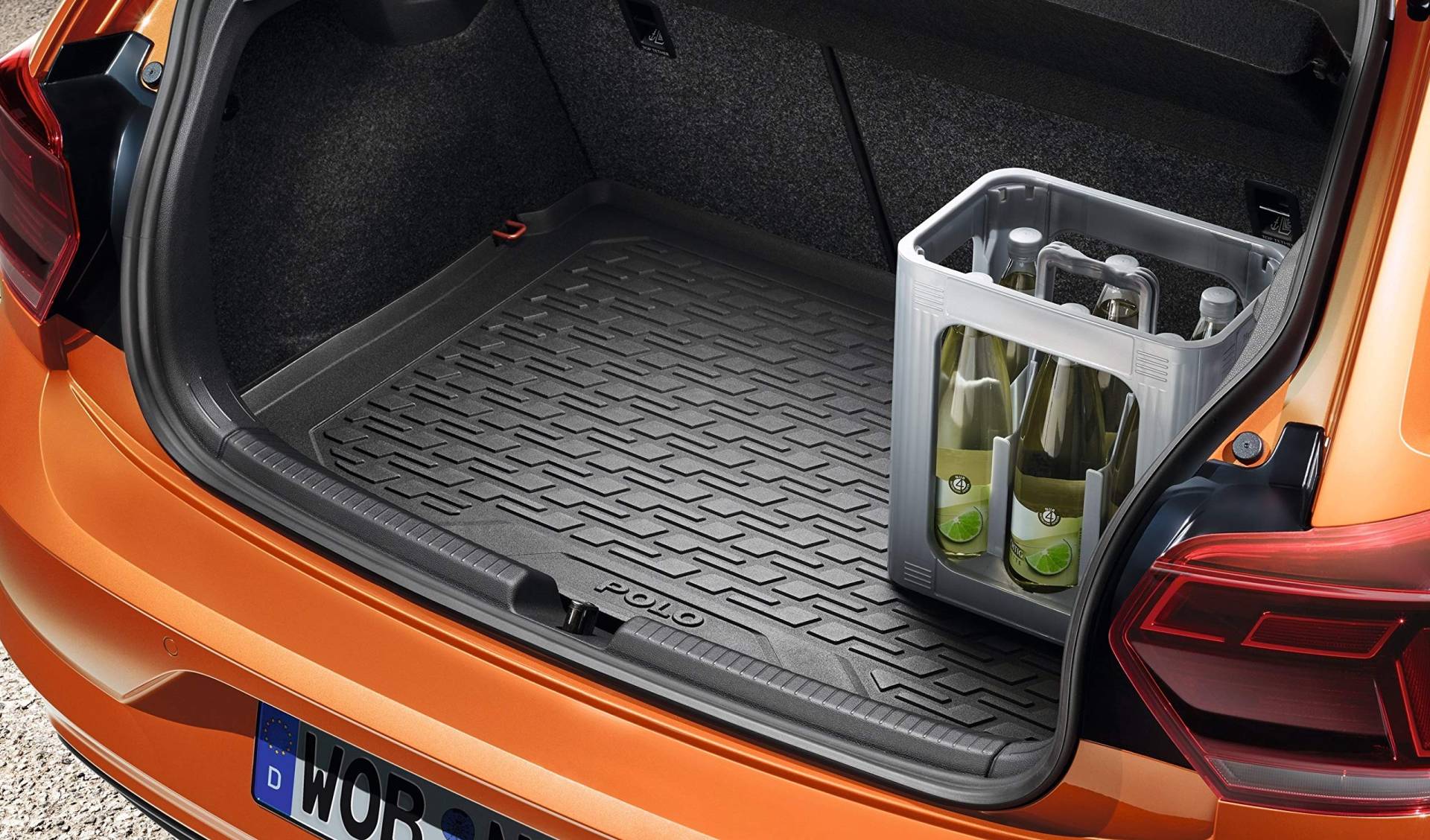 VW Gepäckraumeinlage für Polo ab Mj. 2018-2G0061160A von Volkswagen