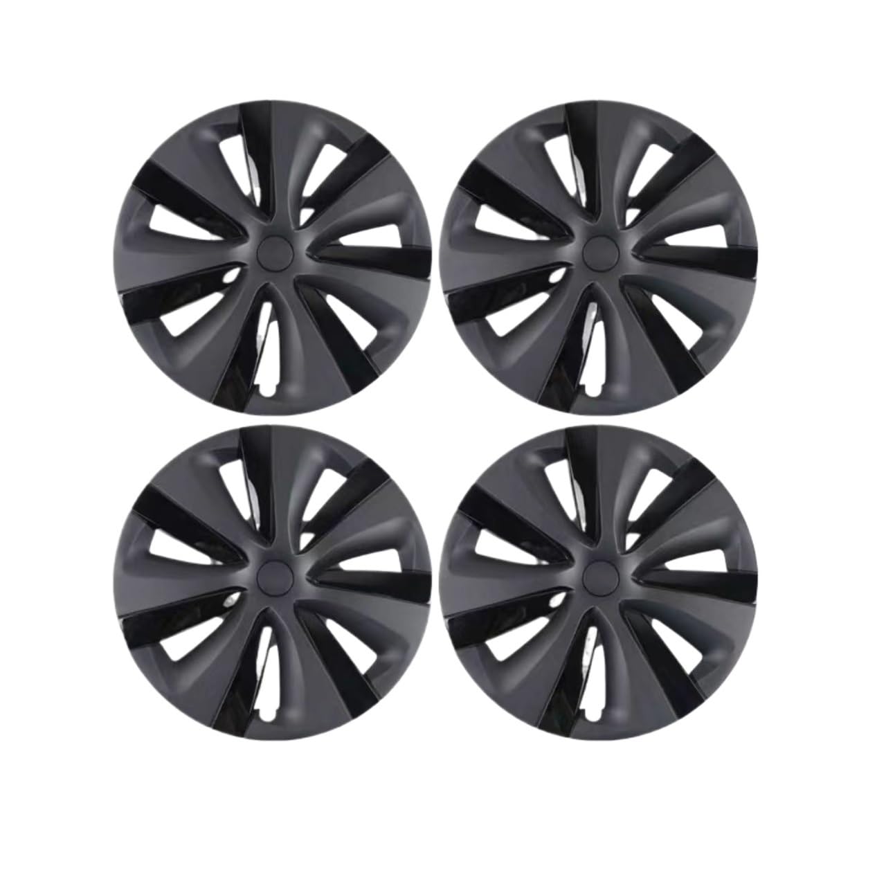4 Stück 45,7 cm Radkappen kompatibel mit Tesla Model 3 Highland 2024, Storm zweifarbige Radabdeckungen Radkappen Ersatz Felgenschutz 4 Stück 45,7 cm Radkappen kompatibel mit Tesla Model 3 Highland 2024, Storm zweifarbige Radabdeckungen Radkappen Ersatz Felgenschutz von VWAUGDKPS