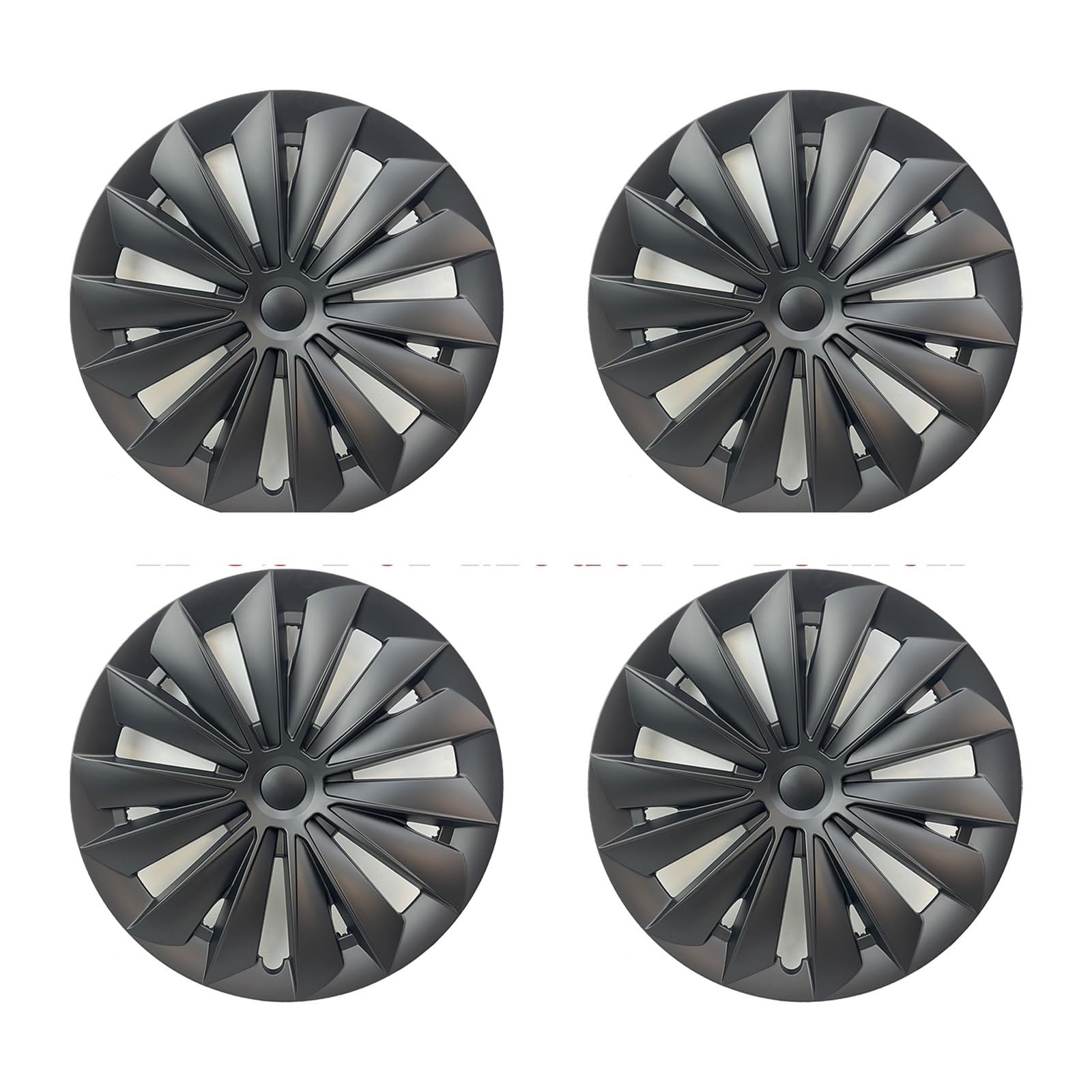 4 Stück 48,3 cm Radkappen kompatibel mit Tesla Model Y 2017–2024, Sword Shadow Radabdeckungen Radkappen Ersatz Felgenschutz 4 Stück 48,3 cm Radkappen kompatibel mit Tesla Model Y 2017–2024, Sword Shadow Radabdeckungen Radkappen Ersatz Felgenschutz von VWAUGDKPS