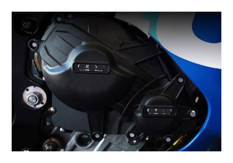 Stator-Motorabdeckung für Suzuki GSXR1000 GSXR1000R 2017-2025, Motorschutzabdeckung, Kupplungsschutzabdeckung, Protektoren, Teile von VXJZBIOT