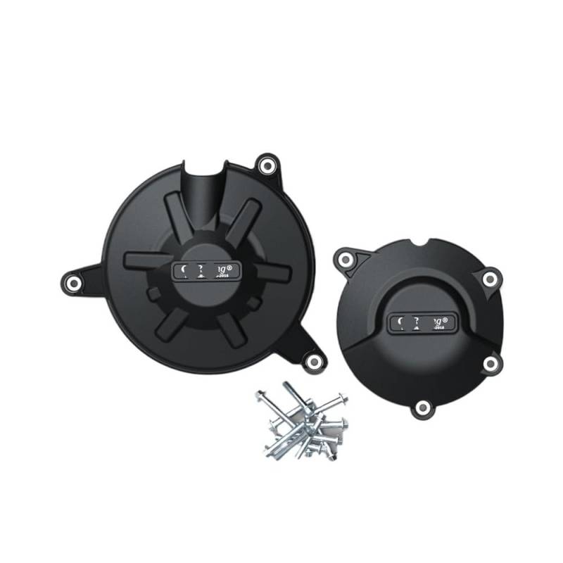 Stoßabdeckung Stator Motor Schutzabdeckung für Lichtmaschine Motorrad Zubehör Motorhaube für Aprilia Tuono V4 RSV4 2021 2022 2023 von VXJZBIOT