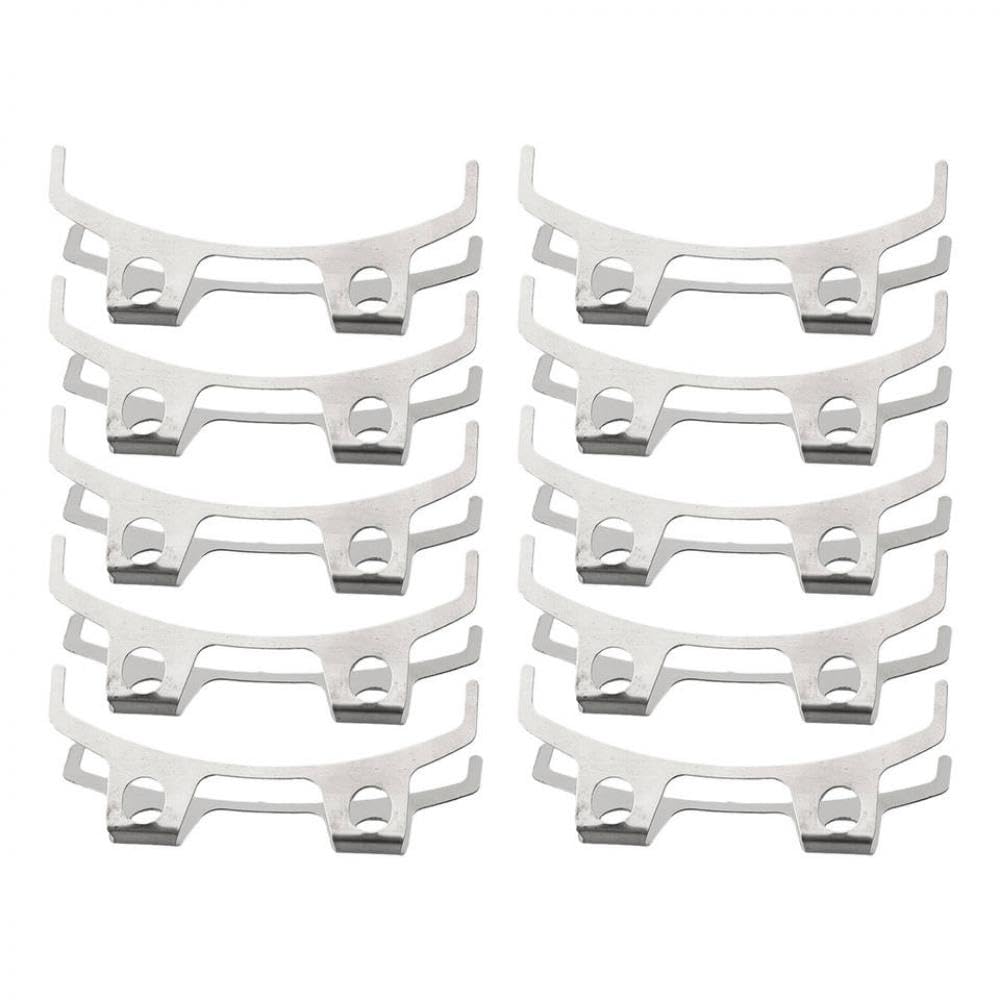 10pcs Universal Stahlscheibenbremsbremse Pumpe Silber Feder Feder Automatische Separator -Bremssattel für Elektrofahrzeugzubehör 10pcs Universal Stahlscheibenbremsbremse Pumpe Silber Feder Feder Automatische Separator -Bremssattel für Elektrofahrzeugzubehör von VXNNZLOK