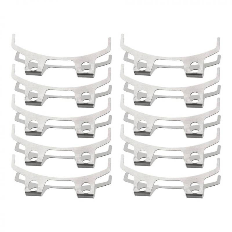 10pcs Universal Stahlscheibenbremsbremse Pumpe Silber Feder Feder Automatische Separator -Bremssattel für Elektrofahrzeugzubehör von VXNNZLOK