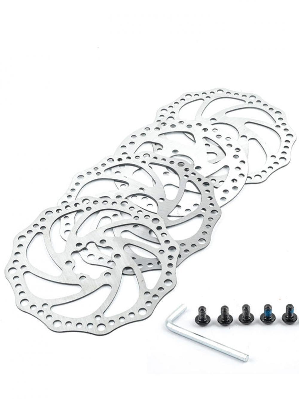 160-mm-Mountainbike-Scheibenbrems-Set 6-Bolzen-Hubs kompatibel mit 110 120 140-mm-Flansch(120mm E) von VXNNZLOK