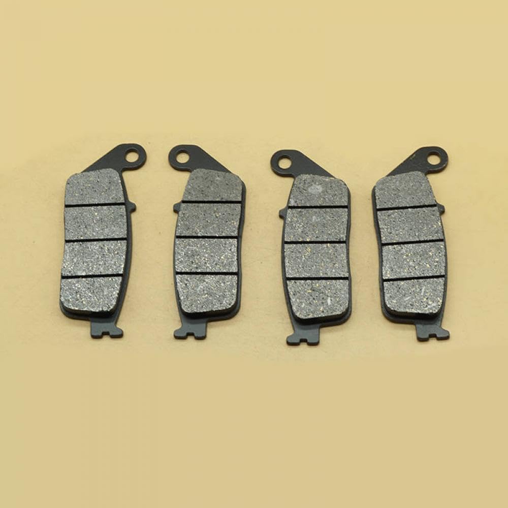 Bremsbeläge Kits für GL1500 1997-2003 und ST1100 Pan European ABS 1992-1995 Kompatible Motorrad vorne und hinten(2 Front Pads) von VXNNZLOK