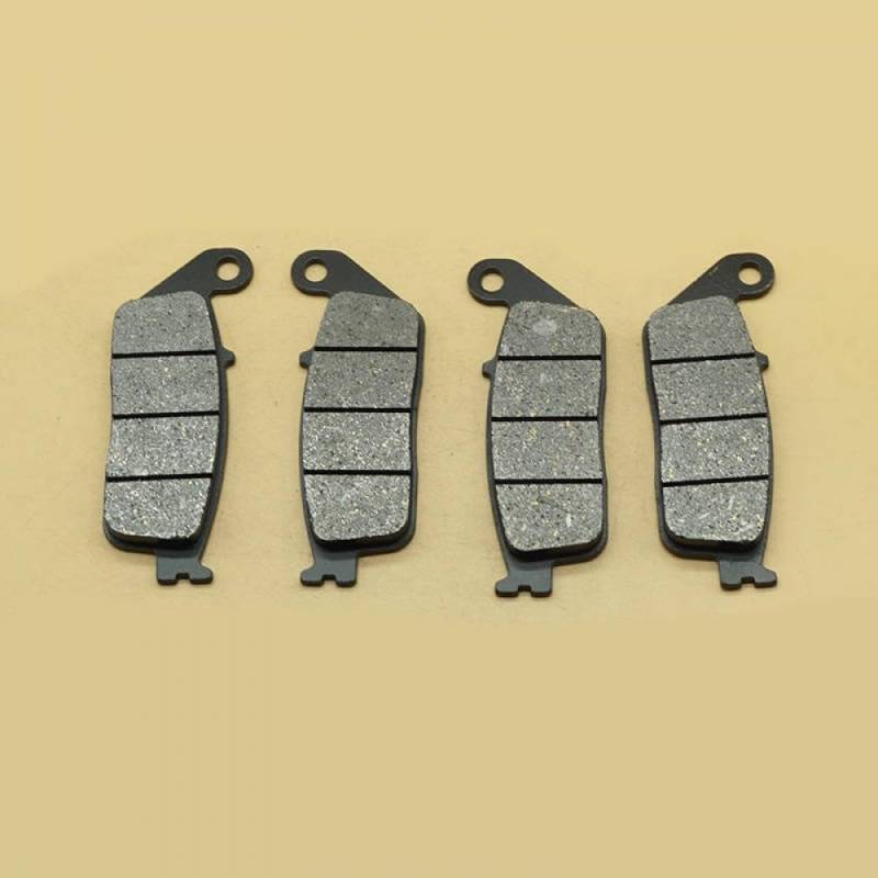 Bremsbeläge Kits für GL1500 1997-2003 und ST1100 Pan European ABS 1992-1995 Kompatible Motorrad vorne und hinten(2 Front Pads) von VXNNZLOK
