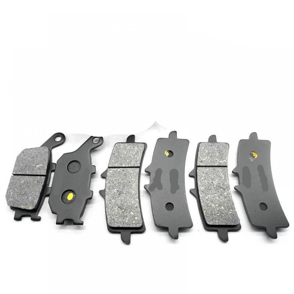 Bremsbeläge kompatibel mit GSX-S1000F GSX-S 1000 F-Modellen von 2015 bis 2020 einschließlich GSX-S1000FA 2016 bis 2020 und GSX-S1000FAM0 ABS(Whole Set) von VXNNZLOK