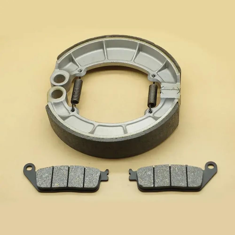 Bremsbelag und Schuhkit kompatibel mit VT750CD Deluxe 1998-2003 und VT750DC Spirit 750 2001-2009 Motorräder(Front and Rear) von VXNNZLOK