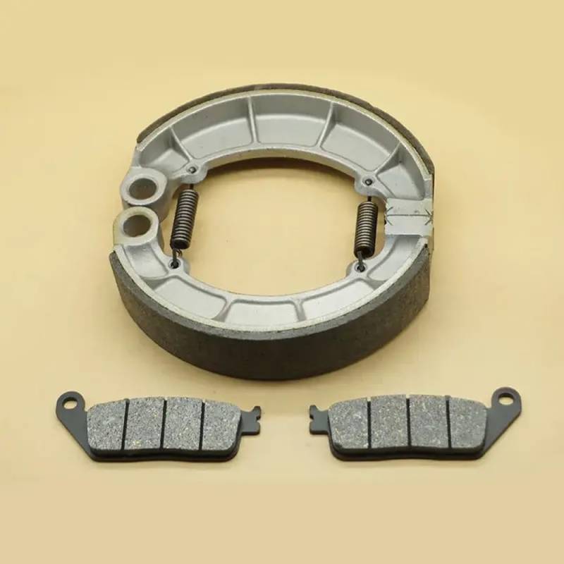 Bremsbelag und Schuhkit kompatibel mit VT750CD Deluxe 1998-2003 und VT750DC Spirit 750 2001-2009 Motorräder(Front and Rear) von VXNNZLOK