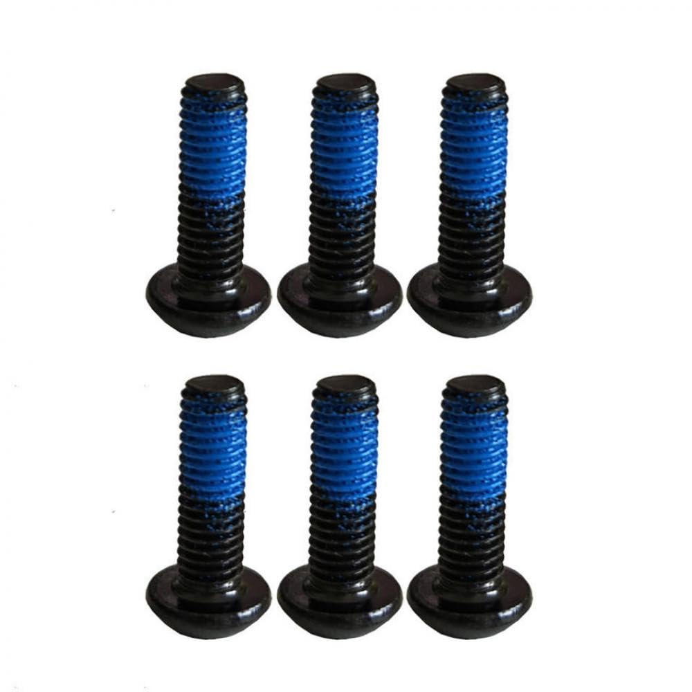 E-Bike-Scheibenbremsscheibe-Set 6 Löcher kompatibel mit 2 mm 2,5 mm 4 mm 5 mm elektrisches Scooter-Fahrrad-Zubehör(Bolts) von VXNNZLOK
