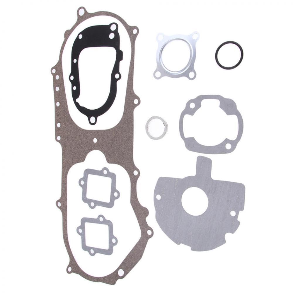 Motordichtung Dichtung Set kompatibel mit Jog 50cc 2-Takt-Scooter für eine verbesserte Leistung Motordichtung Dichtung Set kompatibel mit Jog 50cc 2-Takt-Scooter für eine verbesserte Leistung von VXNNZLOK