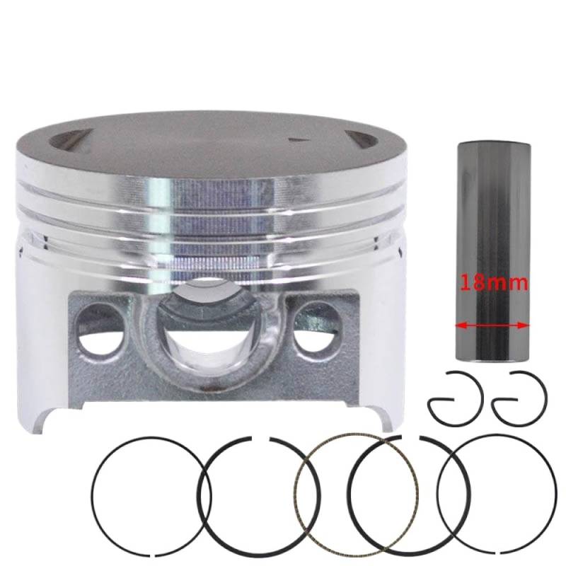Universeller 72-mm-Kolben-Kit mit Ringen für kompatible Lifan CG300 CG300CC Uitralcold YX300 Wassergekühlte Motor Ersatzteile(Piston ring) von VXNNZLOK