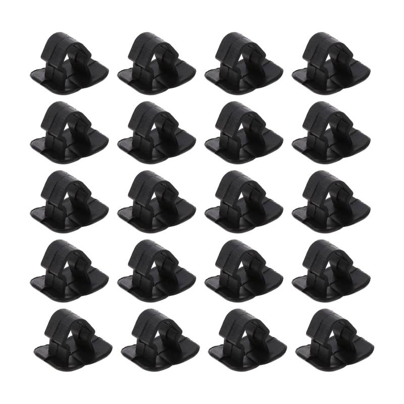 VZU 20 Stück Dämmmatte Motorhaube Clips, Isolierkissenhalter Clips für Auto Motorhaube, Abdeckstopfen Motorhaube Stützstab Clips, Befestigungsclips für Seat Motorhaubendämmung von VZU