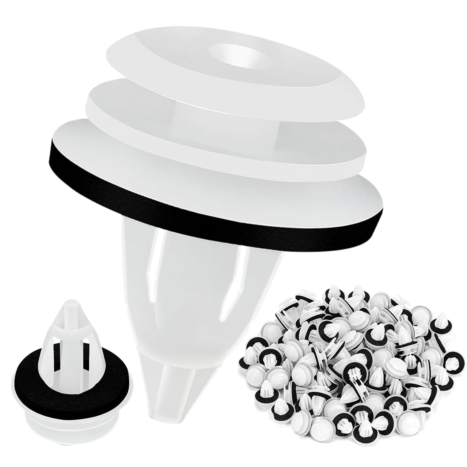 50 Stück Türverkleidung Clips, Türverkleidung Befestigung Clips Auto Befestigungclips Innenverkleidung Stoßstange Klammern, Universal Clips Auto Verkleidung Clips Kunststoffniet mit Schwammig Kissen 50 Stück Türverkleidung Clips, Türverkleidung Befestigung Clips Auto Befestigungclips Innenverkleidung Stoßstange Klammern, Universal Clips Auto Verkleidung Clips Kunststoffniet mit Schwammig Kissen von VZXQX
