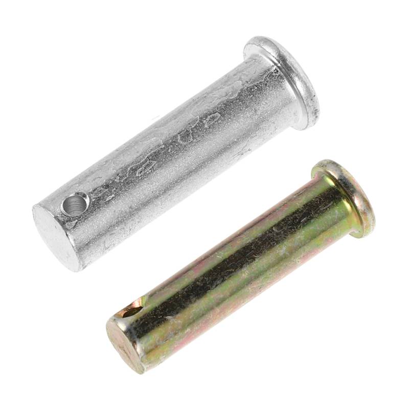 Vaguelly 1 Paar Jack-Zubehör wagenheber Bodenheber-Stiftverriegelung Anhänger Sicherheitsnadel Sicherungsstift Kupplungsstift Anhänger-Tor-Stift Anhängerstifte Metall Grey Zufällige Farbe von Vaguelly