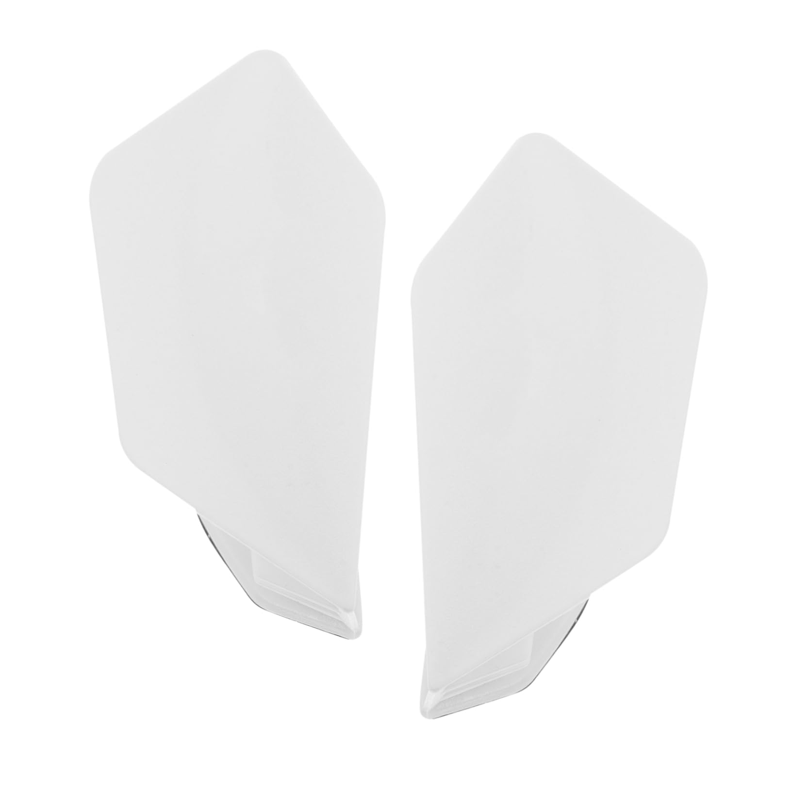 Vaguelly 1 Paar Motorrad Starrflügel Motorradzubehör Aerodynamische Winglets Motorrad Spoiler Winglets Front Winglets Für Motorräder Motorrad Dynamik Winglets Abs Weiß Vaguelly 1 Paar Motorrad Starrflügel Motorradzubehör Aerodynamische Winglets Motorrad Spoiler Winglets Front Winglets Für Motorräder Motorrad Dynamik Winglets Abs Weiß von Vaguelly