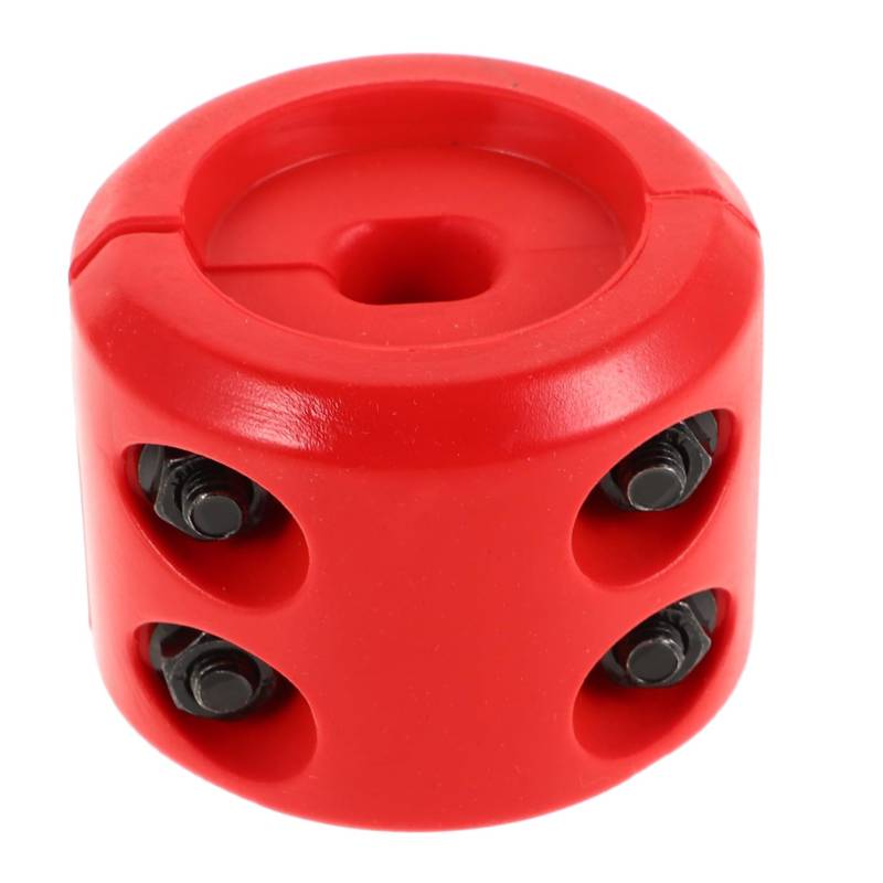 Vaguelly 1 Satz Gummiseilschutz ATV Windenhaken Windendämpfer Windenstopper Für Drahtseil Windenabdeckung Windenseilstopper Windenhakenstopper Gummischlüssel Windenseilhaken Rote von Vaguelly