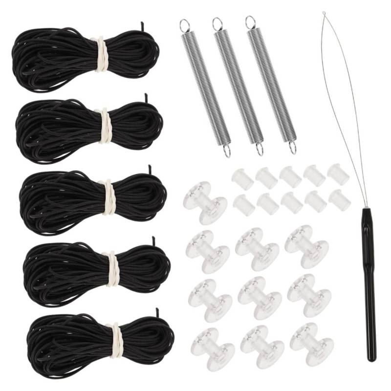 Vaguelly 1 Satz Reparatursatz Für Sonnenblenden Ersatzset Für Wohnmobil-markise Scheinwerferglas-restaurierungssatz Ersatzstoff Für Wohnmobil-markise Black Plastik von Vaguelly