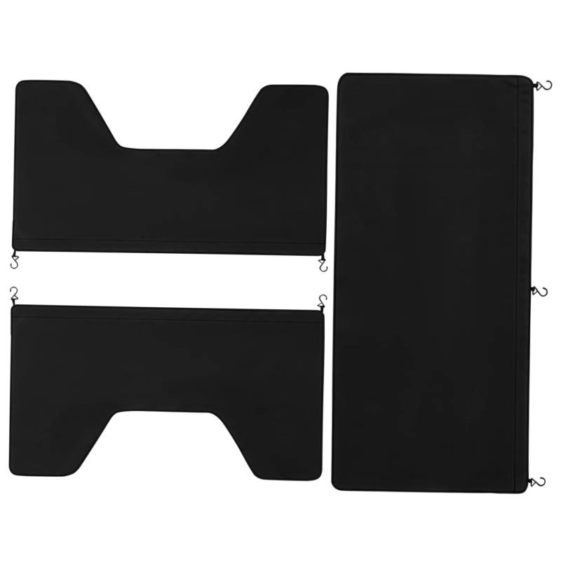 Vaguelly 1 Set Auto Pads Haves Covers Must Mat Work Liner Protector Reparatur Mechaniker Side Bobs Automotive Autozubehör Zubehör Versorgung Fahrzeug Schwarz Pu Leder von Vaguelly