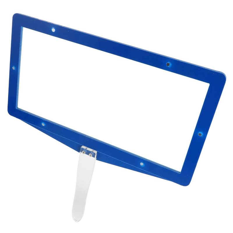 Vaguelly 1 Set Solarfolien Testschiene Werkzeug Ausrüstung Folie Folienprüfgerät Installation Fenstertönungsplatte Fensterfolienplatte Autotönungszubehör Folienprüfplatte Kunststoff von Vaguelly