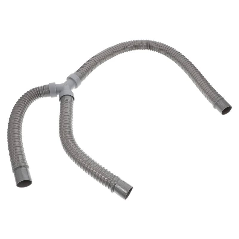 Vaguelly 3-wege-abflussrohr-set Für Spülbecken Wasserablaufschlauch Für Küchenentwässerung Kanalisationsablaufschlauch 1 Set 3-wege-entwässerungsdesign von Vaguelly