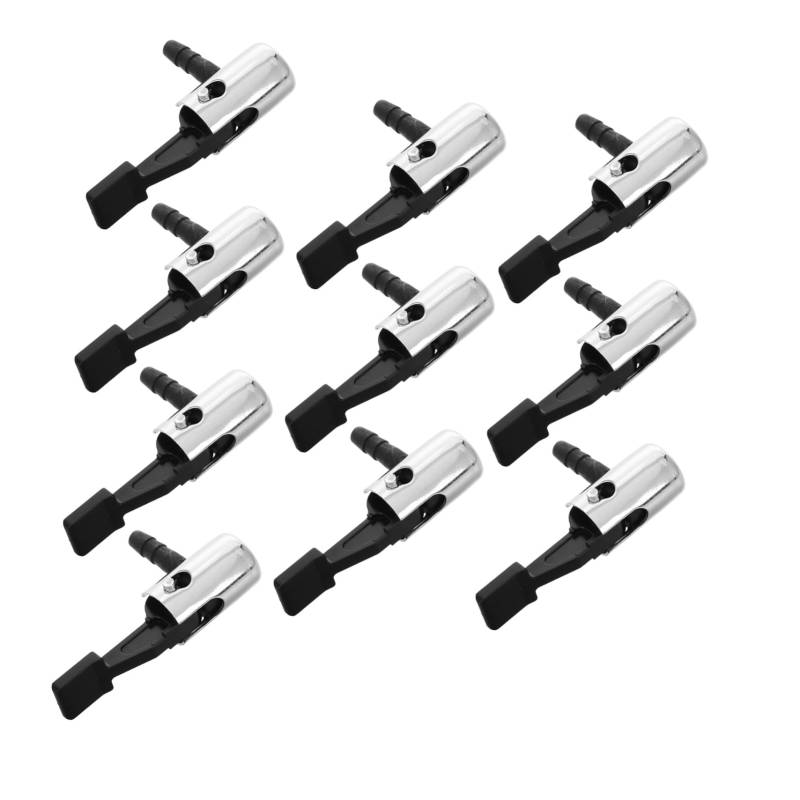 Vaguelly 10 Stück Gasdüsenadapter Reifen Druckluftwerkzeuge Für Kompressor Reifenfüller Spannfutter Reifenfüller Aufsatz Für Kompressor Autoreifenpumpenadapter Luftpumpendüsen von Vaguelly