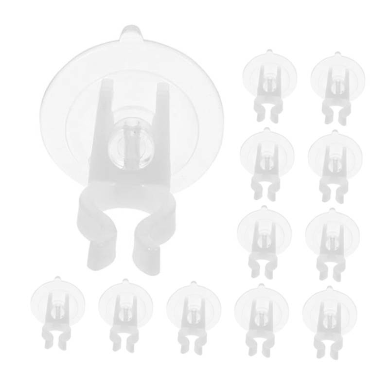 Vaguelly 15Stücke Teiliges Transparent PVC Saugnäpfe Für Kerzenhalter Wiederverwendbare Deko Für Fenster Und Wände Für Weihnachtslichter Und Festtagsdekorationen von Vaguelly