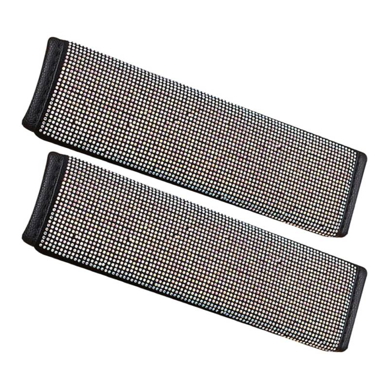 Vaguelly 2 Stück Autoabdeckung Bling Gear Shift Crystal Gear Shift Cover Gear Shift Cover Bling Gearstick Protector Bling Autozubehör Für Frauen Diamond von Vaguelly