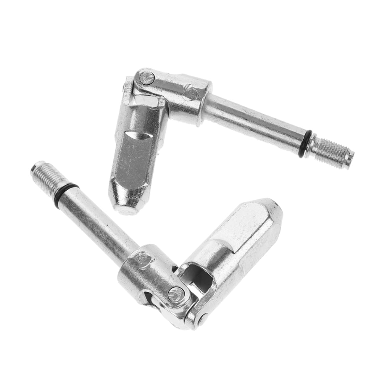 Vaguelly 2 Stück Hydraulische Heber wagenheber Bodenbuch -Zubehör Stahl Silver Vaguelly 2 Stück Hydraulische Heber wagenheber Bodenbuch -Zubehör Stahl Silver von Vaguelly