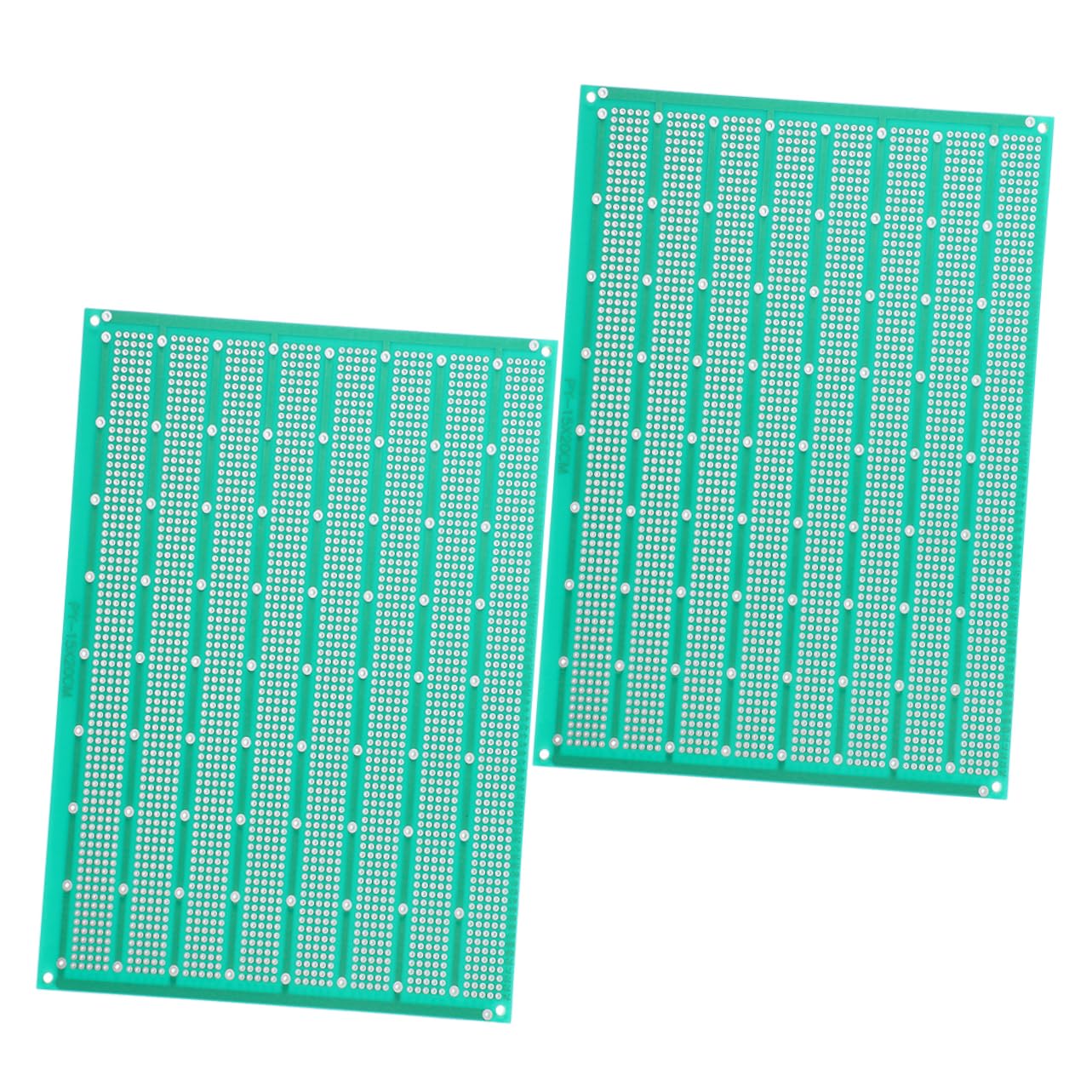 Vaguelly 2 Stück Leiterplatte Elektronikplatine Leiterplatte Prototyp Leiterplatte Prototyping Platine Protoboard Leiterplatte Einseitige Leiterplatte Prototypenplatine Grüne Fr von Vaguelly