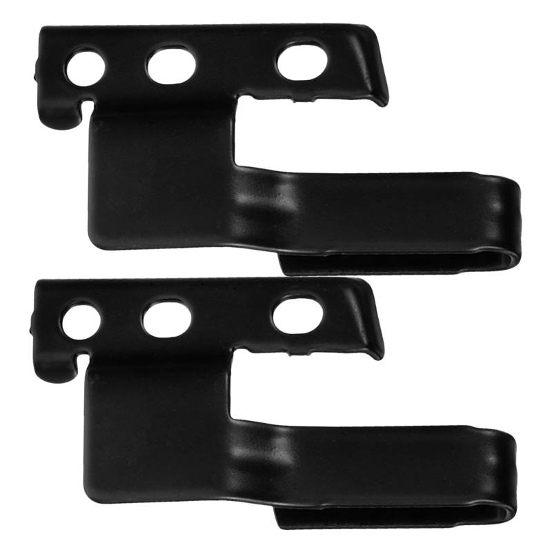Vaguelly 2 Stück Wischerarmadapter fürs Auto Autowischer-Arm-Adapter Ersatz-Wischer-Adapter Und Klingen Wischerarmteile Adaptersatz für den automatischen Wischerarm Autozubehör Eisen Black von Vaguelly