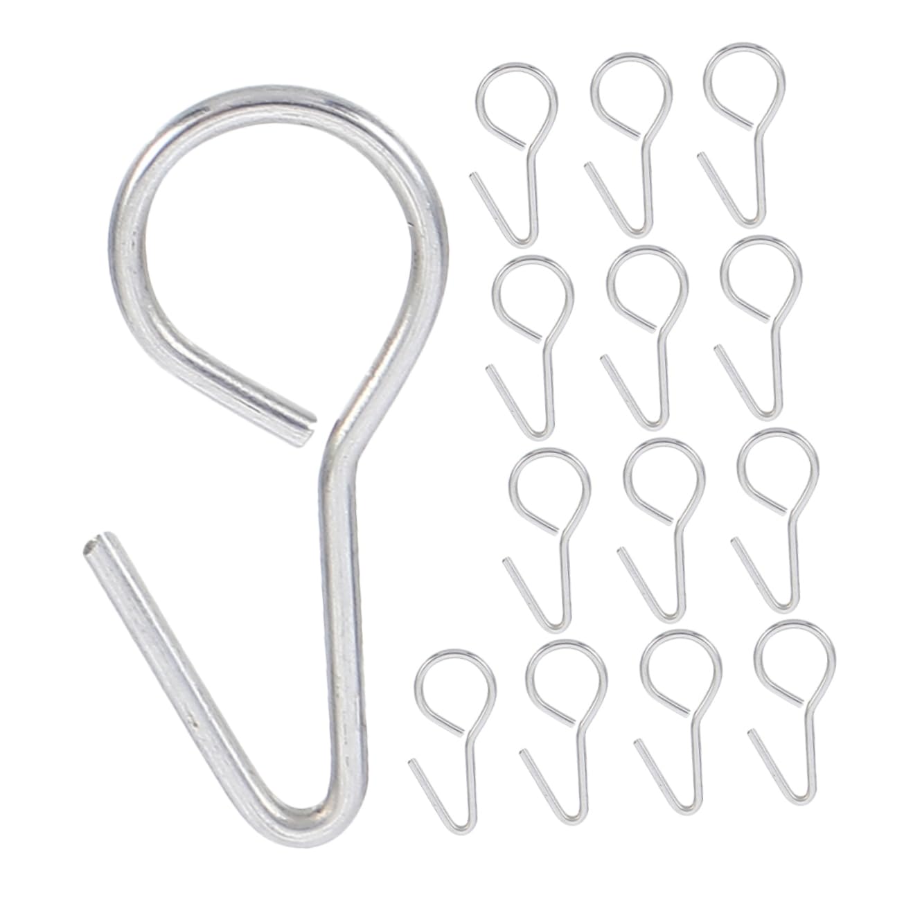 Vaguelly 200 Stück Auto Kissen Haken Anhängerteile Autositzteile Schrankverschluss Deck-Clips Angelschnappschüsse Stoßfänger-Endkappen für Wohnmobile Wohnmobil-Esstisch Splinte Stahl Silber Vaguelly 200 Stück Auto Kissen Haken Anhängerteile Autositzteile Schrankverschluss Deck-Clips Angelschnappschüsse Stoßfänger-Endkappen für Wohnmobile Wohnmobil-Esstisch Splinte Stahl Silber von Vaguelly