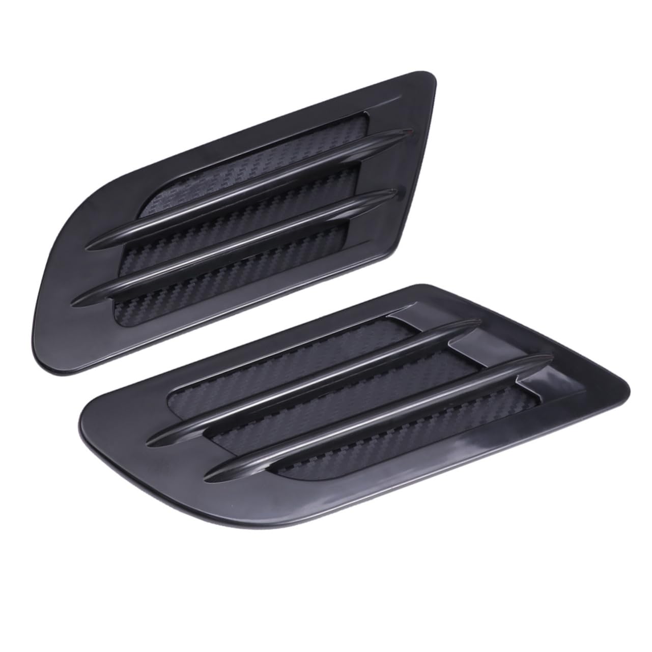 Vaguelly 2Stücke Auto Seitenventilator Dekorationsaufkleber Schwarz Material Einfache Klebemontage ohne Bohren für Autos und Suvs Sorgt Vaguelly 2Stücke Auto Seitenventilator Dekorationsaufkleber Schwarz Material Einfache Klebemontage ohne Bohren für Autos und Suvs Sorgt von Vaguelly