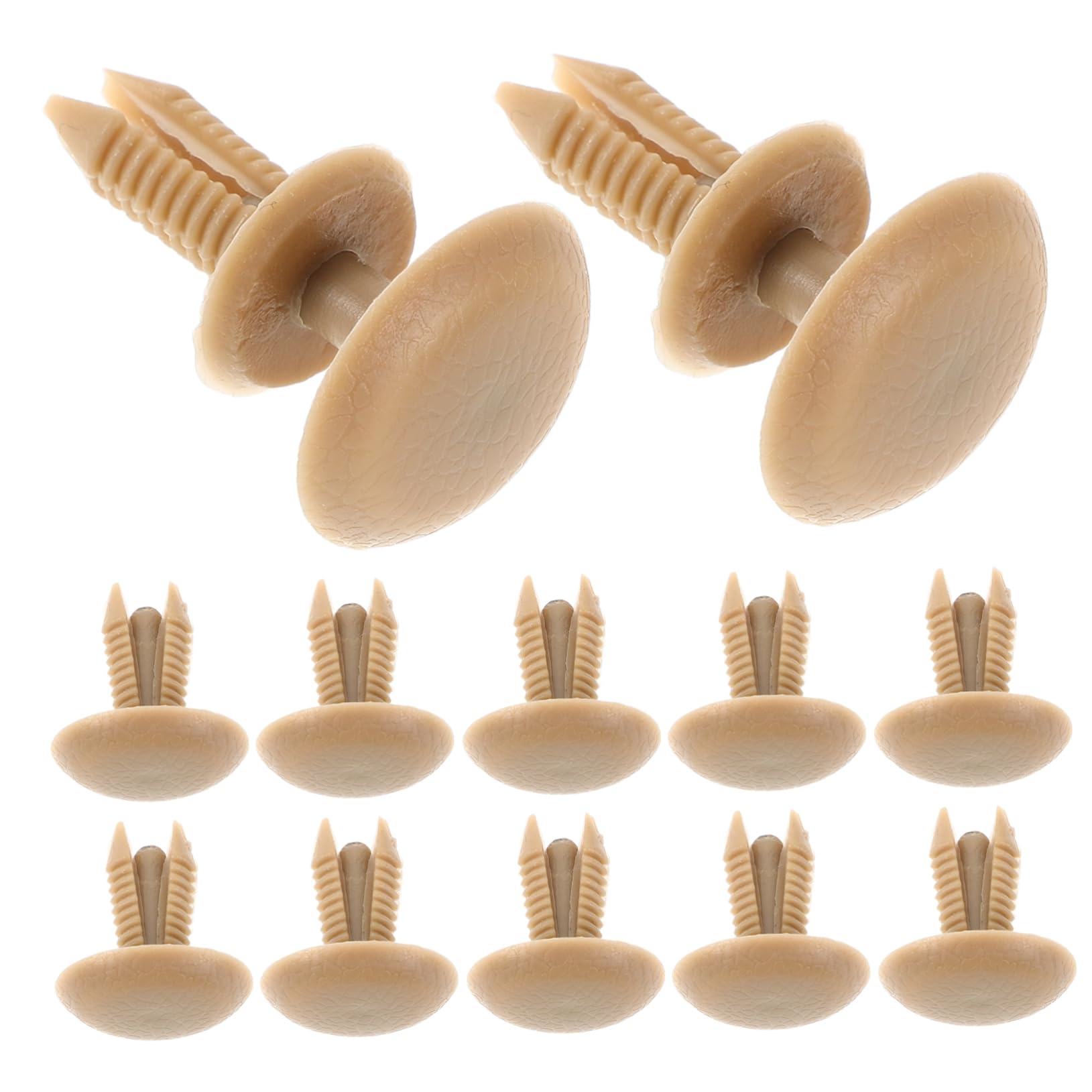 Vaguelly 30 Stück Autoschnalle Plastikklammern Kunststoffbefestigungen für Autos Innenverkleidung der Türverkleidung Körperteile Push-Pin-Clips Kunststoffnieten Beige Vaguelly 30 Stück Autoschnalle Plastikklammern Kunststoffbefestigungen für Autos Innenverkleidung der Türverkleidung Körperteile Push-Pin-Clips Kunststoffnieten Beige von Vaguelly
