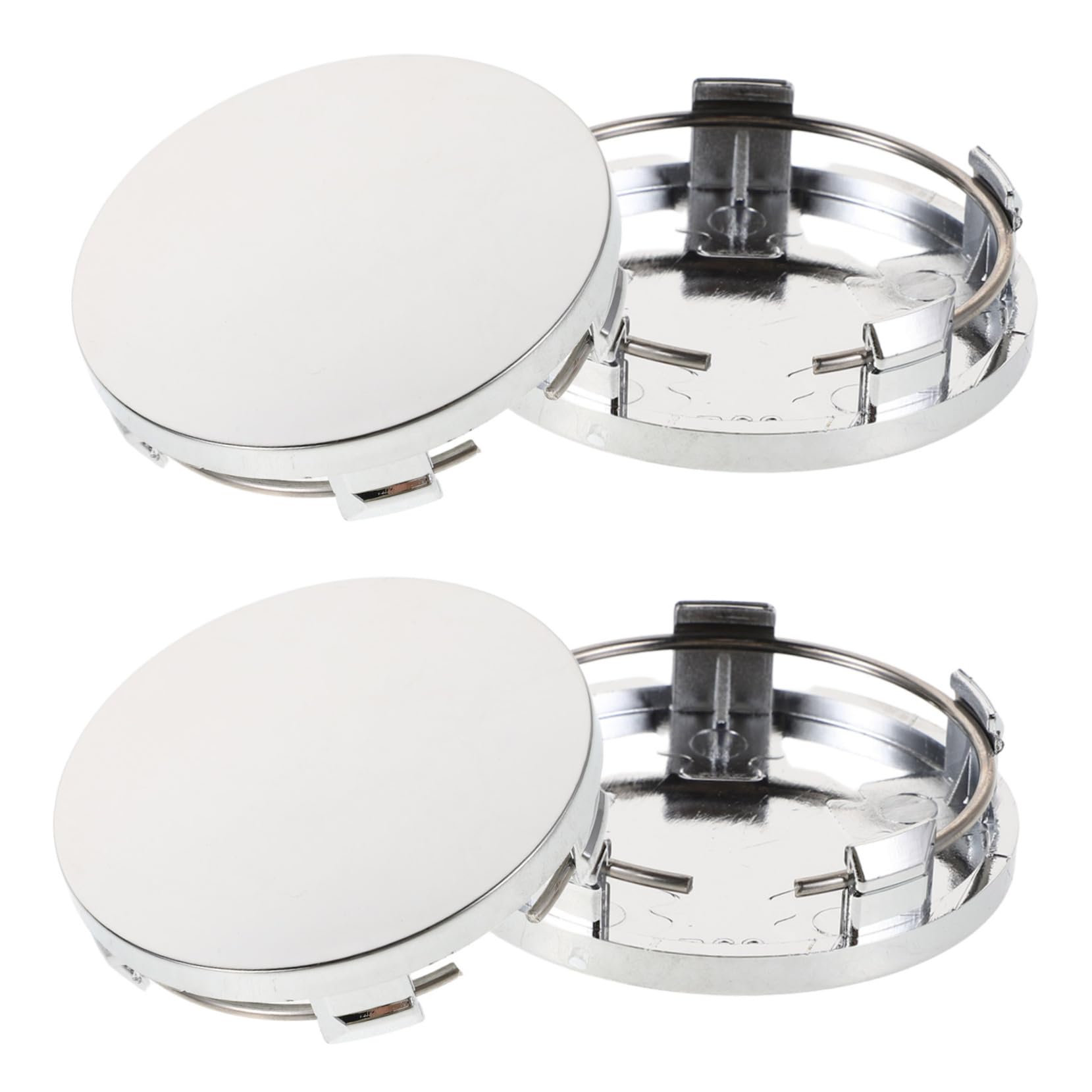 Vaguelly 4 Stücke Reifen Hub Cap Rad Kappen Center Cap Radkappe Auto Teile Hub Caps Silber Metall Vaguelly 4 Stücke Reifen Hub Cap Rad Kappen Center Cap Radkappe Auto Teile Hub Caps Silber Metall von Vaguelly
