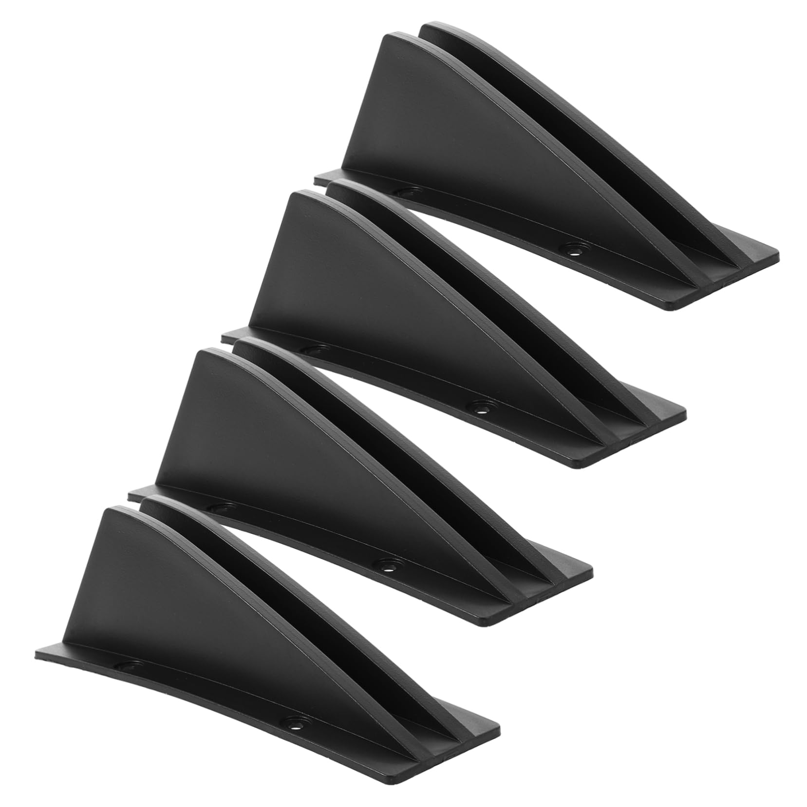 Vaguelly 4Stücke Auto Heckdiffusor Universeller Crash Spoiler für Fahrzeug Aerodynamischer Schutz für Hintere Stoßstange Langlebiges Material Autozubehör Vaguelly 4Stücke Auto Heckdiffusor Universeller Crash Spoiler für Fahrzeug Aerodynamischer Schutz für Hintere Stoßstange Langlebiges Material Autozubehör von Vaguelly