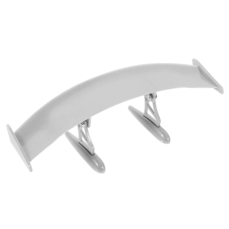 Vaguelly Auto heckspoiler Mini-Modellauto-Spoiler Modellauto Heckflügel Modellauto Zubehör Mini-Drift-Car-Flügel Heckflügel des Autos Heckflügel eines Autos Mini-Modellauto-Heck pp Silver von Vaguelly