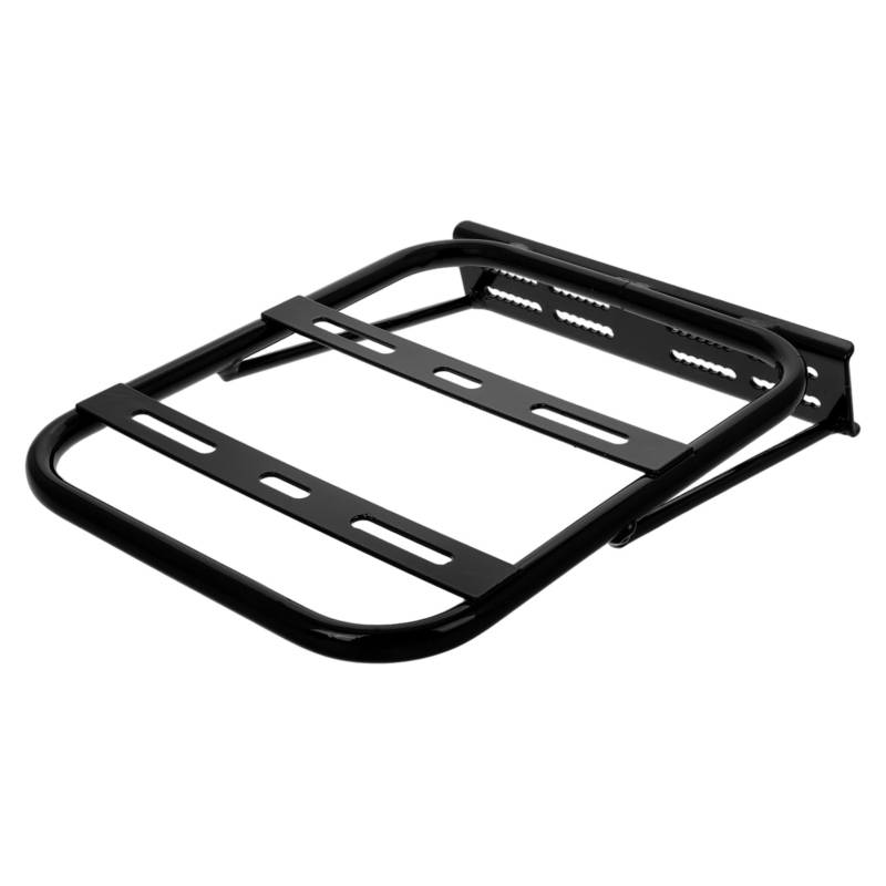 Vaguelly Kofferraumhalterung JL-Gepäckträger Motorrad-Heckträger Gepäckträger hinten jl Gepäckträgerkorb hinten für Jimny Gestellkorb für Jimny frp Frachtkorb Eisen Black von Vaguelly