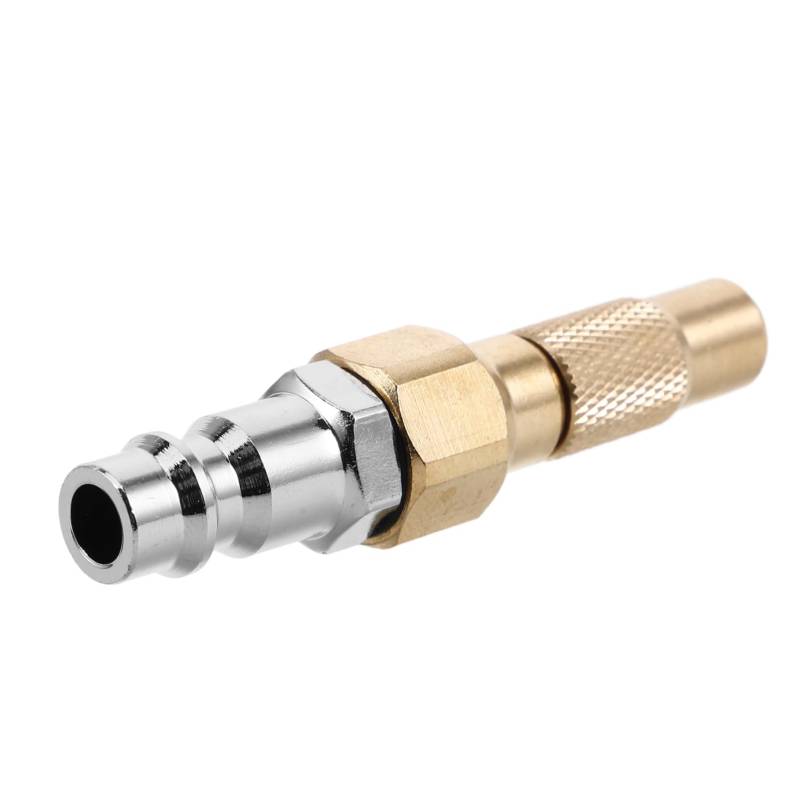 Vaguelly Luft Schnellkupplungen Schlauch Luftkompressor Anhänge Reifenfüller Düse Luftkompressor Zubehör Luftfutter Adapter Luftpumpen Adapter Reifenfüller Schnellkupplung Stahl von Vaguelly
