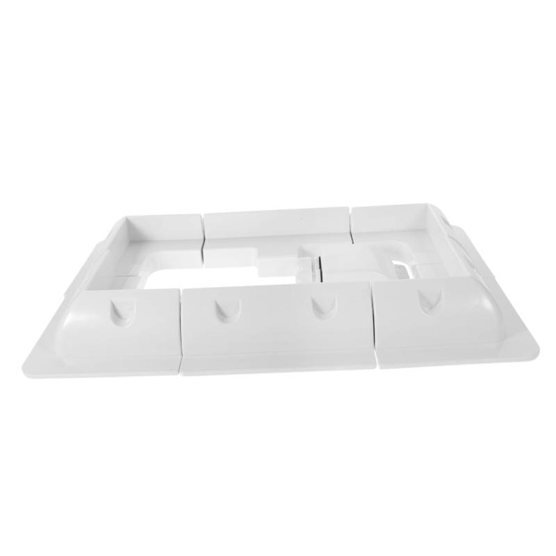 Vaguelly Unterstützung Für Solarpanel Solarmodul-Panel-ständer Camping Halterung Für Solarpanel Montageständer Für Solarmodulpaneele Solarpanelständer Montieren Halterungen Stand Weiß Abs von Vaguelly