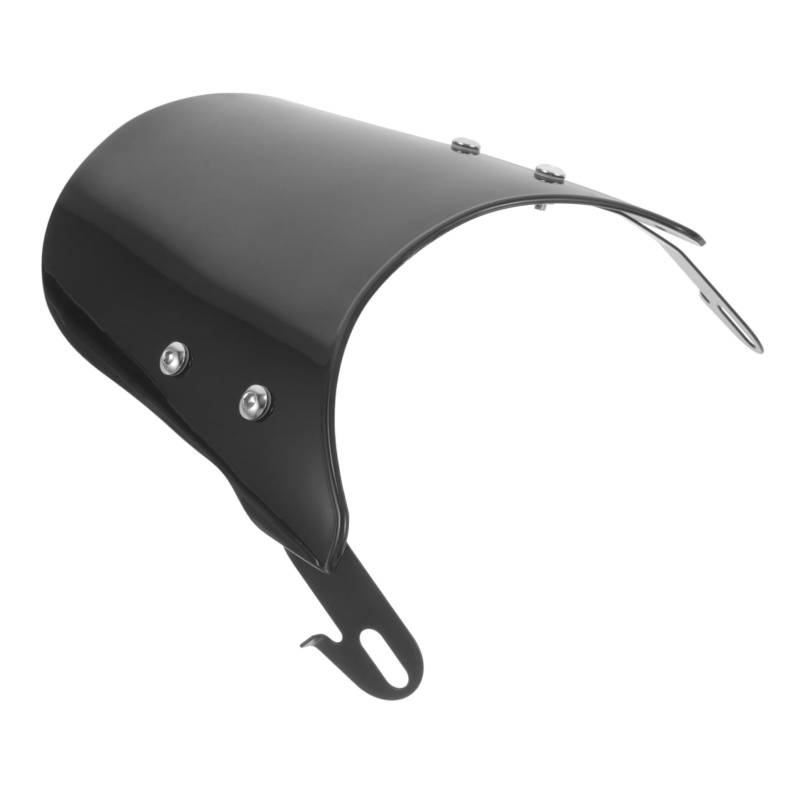 Vaguelly Windschutzscheibe Retro Design Einstellbare Windschutzscheibe für Motorräder Langlebige Konstruktion Stilvolle Ergänzung für Ihr von Vaguelly