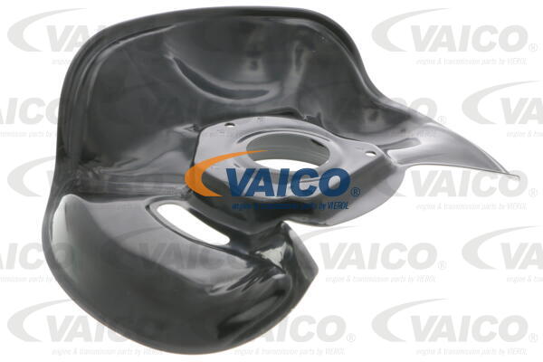 Spritzblech, Bremsscheibe Vorderachse links Vaico V30-3223 von Vaico