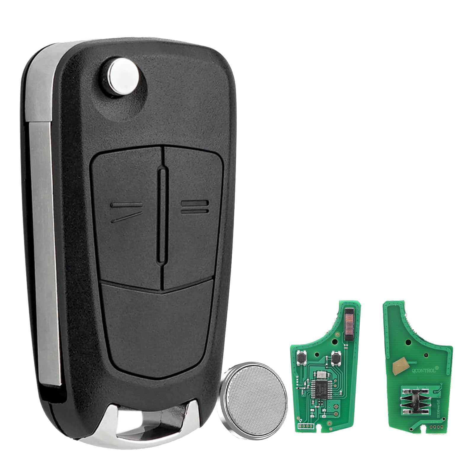 Vailikey Delphi System 433MHz für Opel Corsa D Meriva B Autoschlüssel Schlüsselanhänger 2 Tasten C-orsa Fernbedienung Schlüssel mit Chip PCF7941 HU100 Klinge Vailikey Delphi System 433MHz für Opel Corsa D Meriva B Autoschlüssel Schlüsselanhänger 2 Tasten C-orsa Fernbedienung Schlüssel mit Chip PCF7941 HU100 Klinge von Vailikey