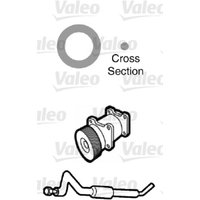 Dichtung, Kühlmittelrohrleitung VALEO 509749 von Valeo