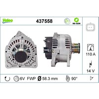 Drehstromgenerator VALEO 437558 Drehstromgenerator VALEO 437558 von Valeo